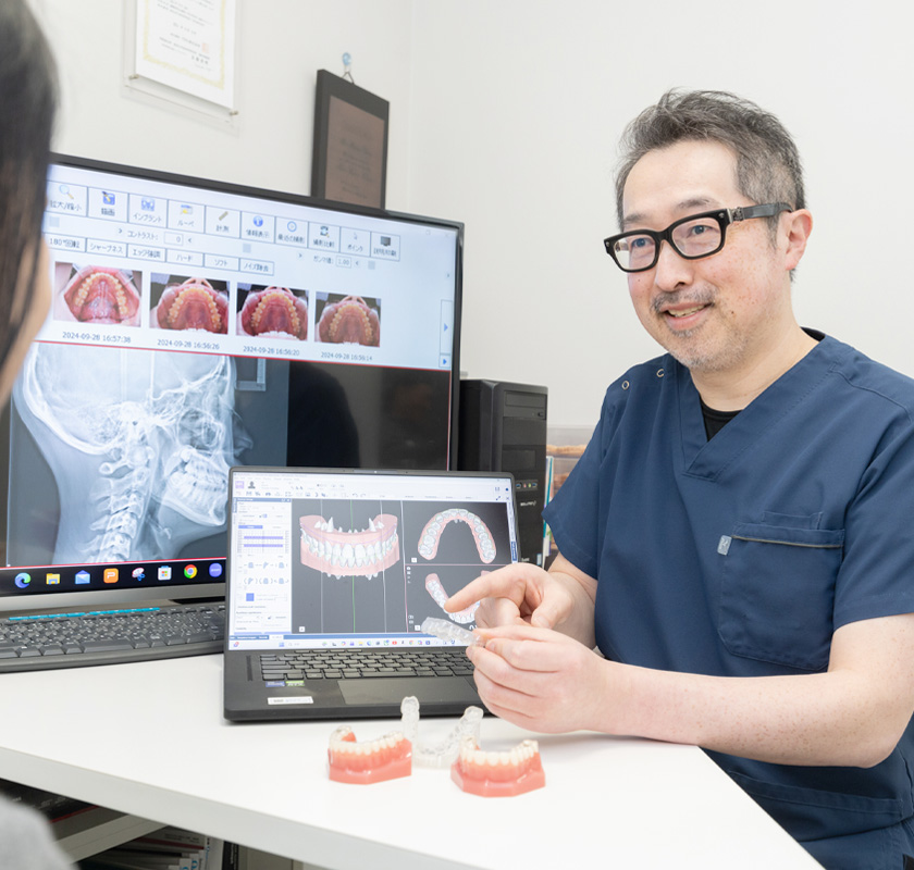 きめ細やかな説明とシミュレーション