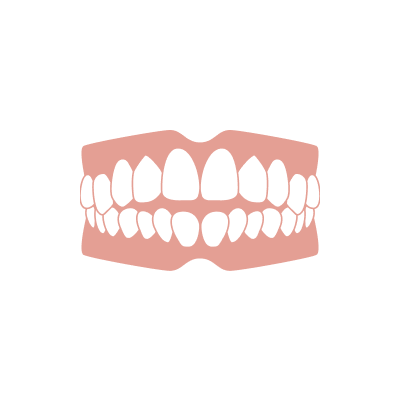 前歯が噛み合わない